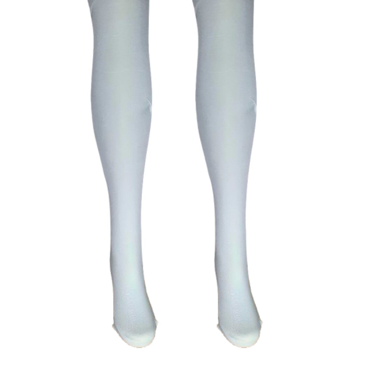 Meia Calça Fantasia Festa Lisa Clássica Branco Meia Calça Fantasia Festa Lisa Clássica Branco